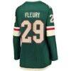 Marc-Andre Fleury Minnesota Wild Fashion7 Women's Home Breakaway Player Jersey - Green - Detail View