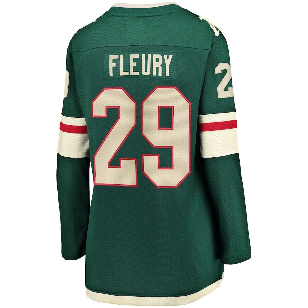 Marc-Andre Fleury Minnesota Wild Fashion7 Women's Home Breakaway Player Jersey