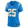 Joshua Kelley Los Angeles Chargers Nike Women's Player Game Jersey - - Side View