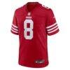 Steve Young San Francisco 49ers Nike Retired Player Game Jersey - Scarlet - Side View