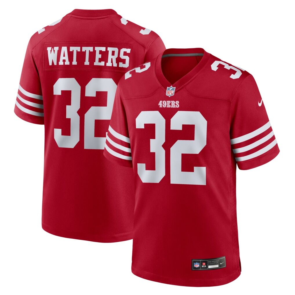 Ricky Watters San Francisco 49ers Nike Retired Player Game Jersey - Scarlet