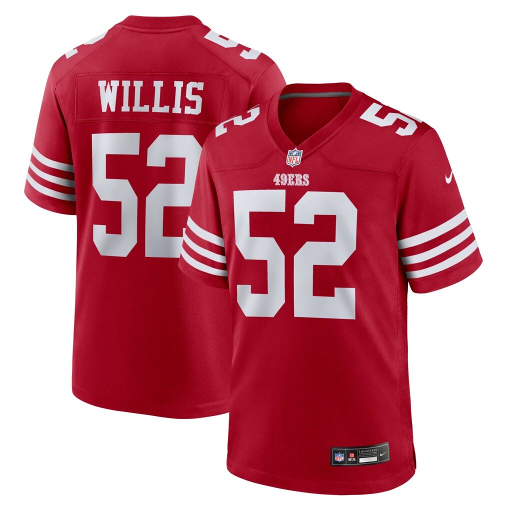 Patrick Willis San Francisco 49ers Nike Retired Player Game Jersey - Scarlet