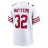 Ricky Watters San Francisco 49ers Nike Retired Player Game Jersey - White - Detail View