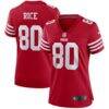 Jerry Rice San Francisco 49ers Nike Women's Retired Player Game Jersey - - Front View