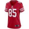 George Kittle San Francisco 49ers Nike Women's Player Jersey - - Side View