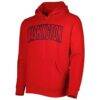 Washington Mystics Playa Society Legacy Logo Pullover Hoodie - Red - Side View