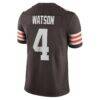 Deshaun Watson Cleveland Browns Nike Men's Vapor Limited Jersey - Brown - Detail View