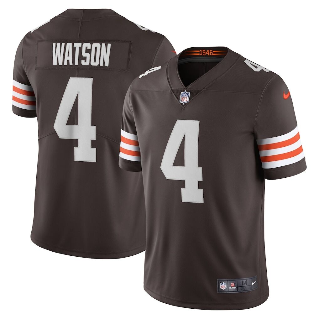Deshaun Watson Cleveland Browns Nike Men's Vapor Limited Jersey