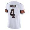 Deshaun Watson Cleveland Browns Nike 2020 Vapor Limited Jersey - White - Alt1