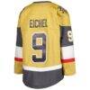 Jack Eichel Vegas Golden Knights Youth Home Premier Player Jersey - Gold - Detail View