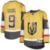Jack Eichel Vegas Golden Knights Youth Home Premier Player Jersey - Gold - Front View