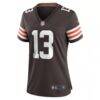 Corey Bojorquez Cleveland Browns Nike Women's Game Jersey - Brown - Side View