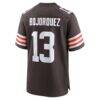 Corey Bojorquez Cleveland Browns Nike Game Jersey - Brown - Detail View