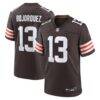 Corey Bojorquez Cleveland Browns Nike Game Jersey - Brown - Front View