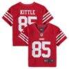 George Kittle San Francisco 49ers Nike Toddler Game Jersey - - Front View