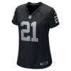 Cliff Branch Las Vegas Raiders Nike Women's Retired Player Game Jersey - Black - Side View