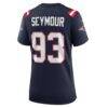 Richard Seymour New England Patriots Nike Women's Retired Player Game Jersey - Navy - Detail View