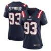 Richard Seymour New England Patriots Nike Women's Retired Player Game Jersey - Navy - Front View