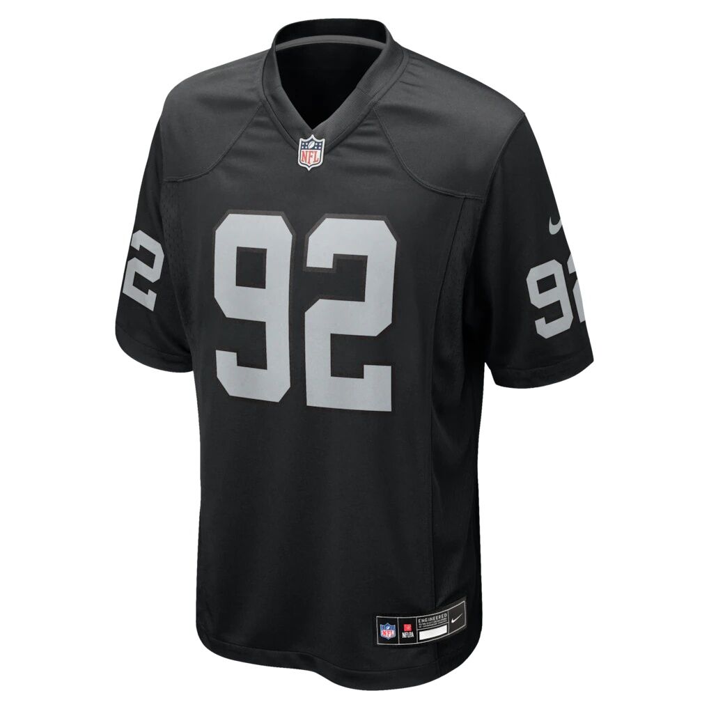 Richard Seymour Las Vegas Raiders Nike Retired Player Game Jersey