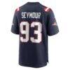 Richard Seymour New England Patriots Nike Retired Player Game Jersey - Navy - Detail View