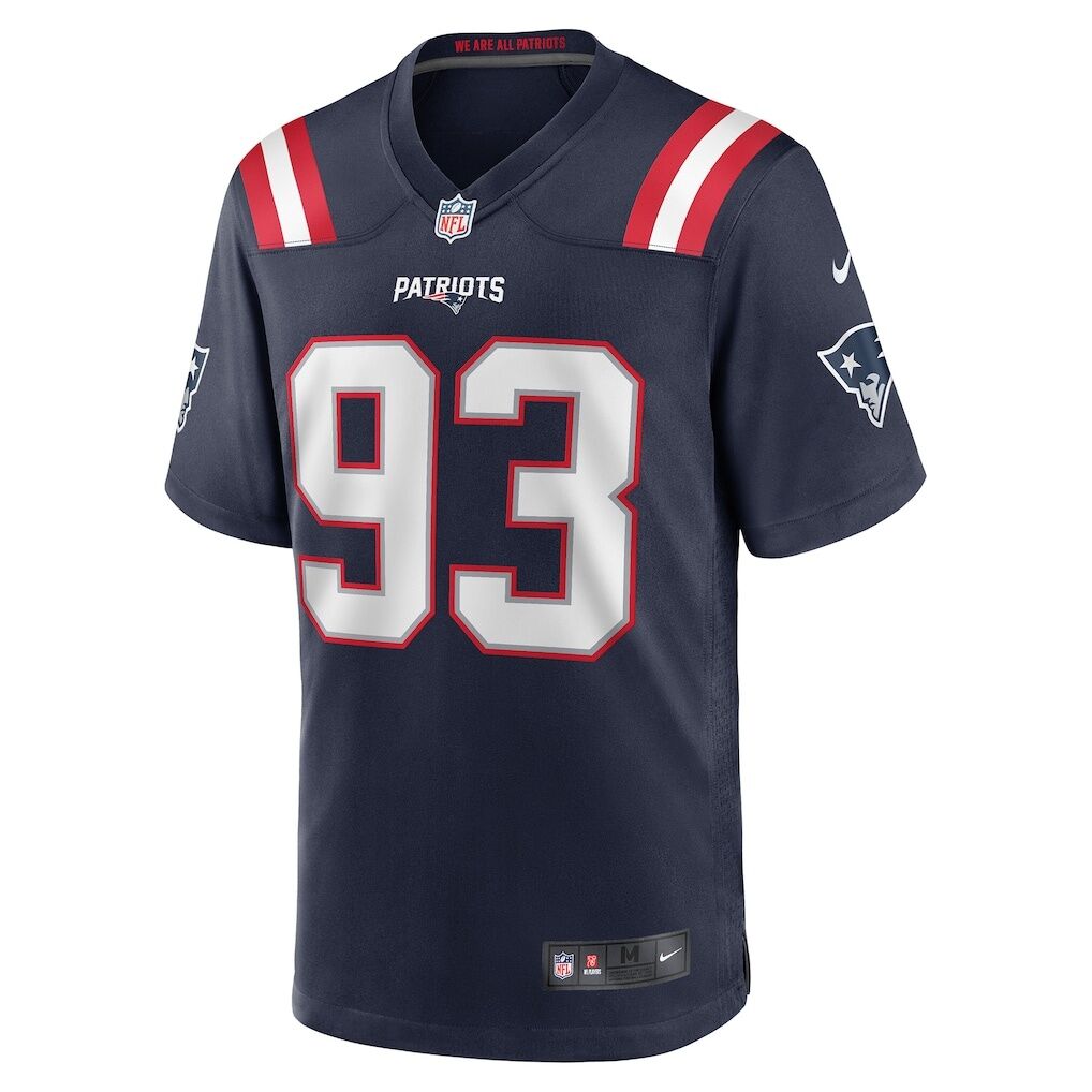 Richard Seymour New England Patriots Nike Retired Player Game Jersey