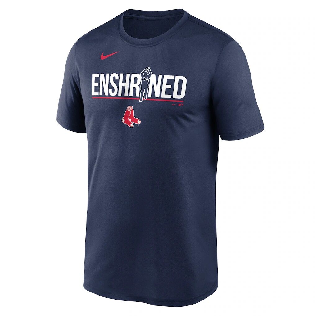 David Ortiz Boston Red Sox Nike Legend Enshrined Performance T-Shirt