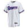 Marcus Semien Texas Rangers Nike Home Replica Player Jersey - White - Side View