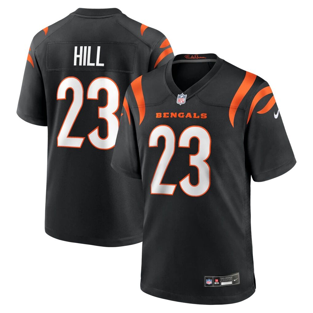 Daxton Hill Cincinnati Bengals Nike Player Game Jersey