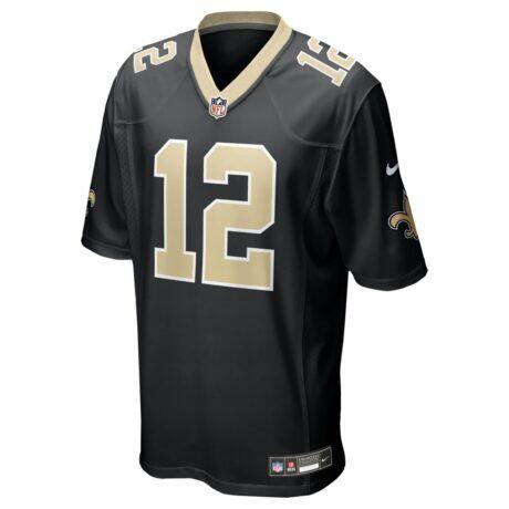 Chris Olave New Orleans Saints Nike Player Game Jersey - Black - Side View