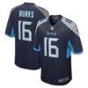 Treylon Burks Tennessee Titans Nike Player Game Jersey - Navy - Front View