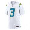 Derwin James Jr. Los Angeles Chargers Nike Game Jersey - White - Side View