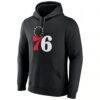 Tyrese Maxey Philadelphia 76ers Playmaker Pullover Hoodie - Black - Side View