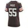 Ethan Pocic Cleveland Browns Nike Women's Game Jersey - Brown - Detail View