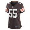 Ethan Pocic Cleveland Browns Nike Women's Game Jersey - Brown - Side View
