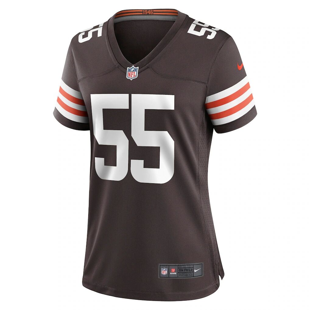 Ethan Pocic Cleveland Browns Nike Women's Game Jersey