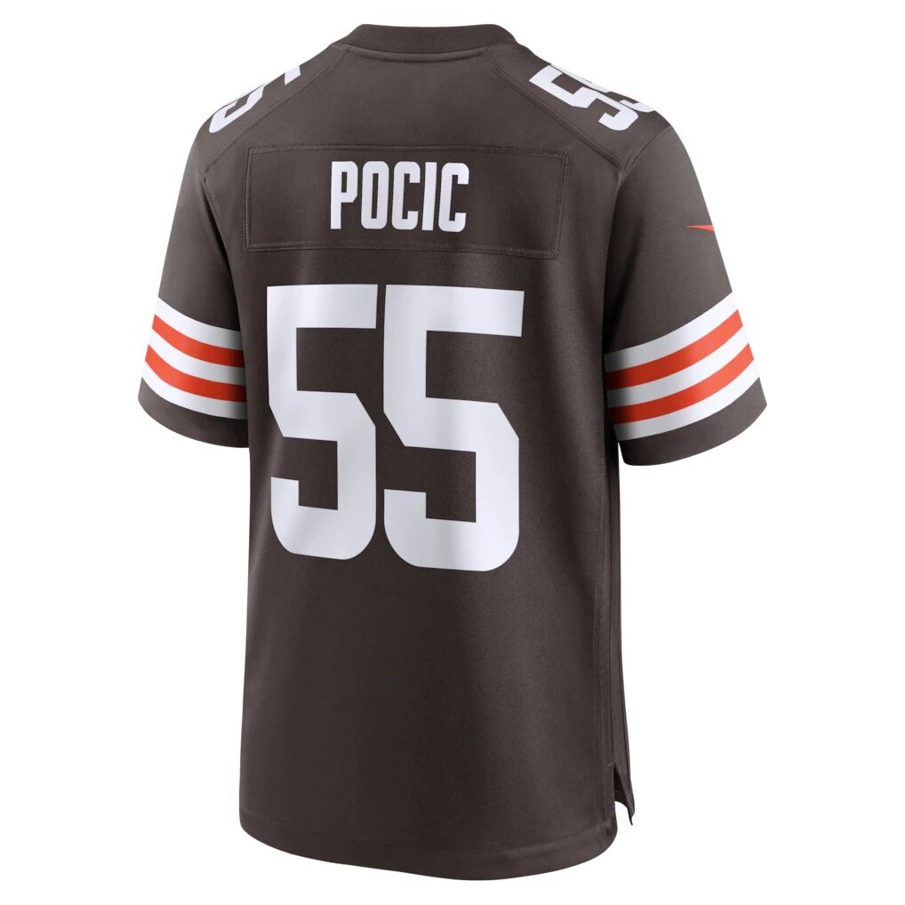Ethan Pocic Cleveland Browns Nike Game Jersey