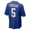 Kayvon Thibodeaux New York Giants Nike Youth Game Jersey - - Detail View