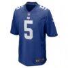 Kayvon Thibodeaux New York Giants Nike Youth Game Jersey - - Side View