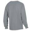 CU Denver Lynx ComfortWash Garment Washed Long Sleeve T-Shirt - Gray - Detail View