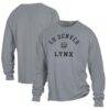 CU Denver Lynx ComfortWash Garment Washed Long Sleeve T-Shirt - Gray - Front View