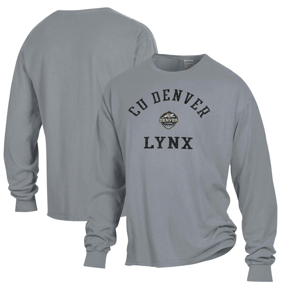 CU Denver Lynx ComfortWash Garment Washed Long Sleeve T-Shirt