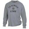 CU Denver Lynx ComfortWash Garment Washed Long Sleeve T-Shirt - Gray - Side View