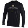 Colorado Anschutz Medical Campus Under Armour Performance Long Sleeve T-Shirt - Black - Side View