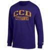 CCD CityHawks Champion Jersey Long Sleeve T-Shirt - - Side View