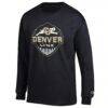 CU Denver Lynx Champion Jersey Long Sleeve T-Shirt - Black - Side View
