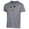 CU Denver Lynx Champion Ultimate Tri-Blend T-Shirt - Gray - Side View