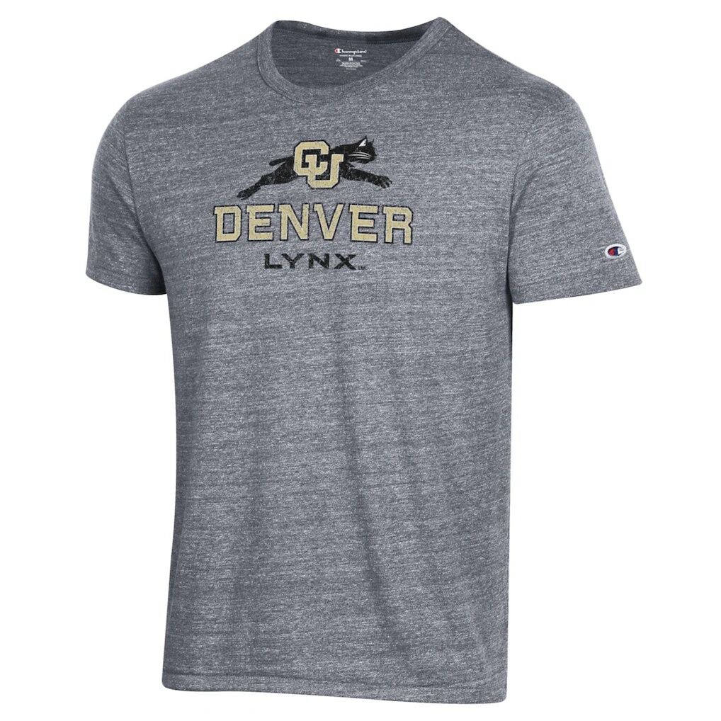 CU Denver Lynx Champion Ultimate Tri-Blend T-Shirt