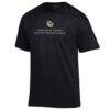 Colorado Anschutz Medical Campus Champion Jersey T-Shirt - Black - Side View