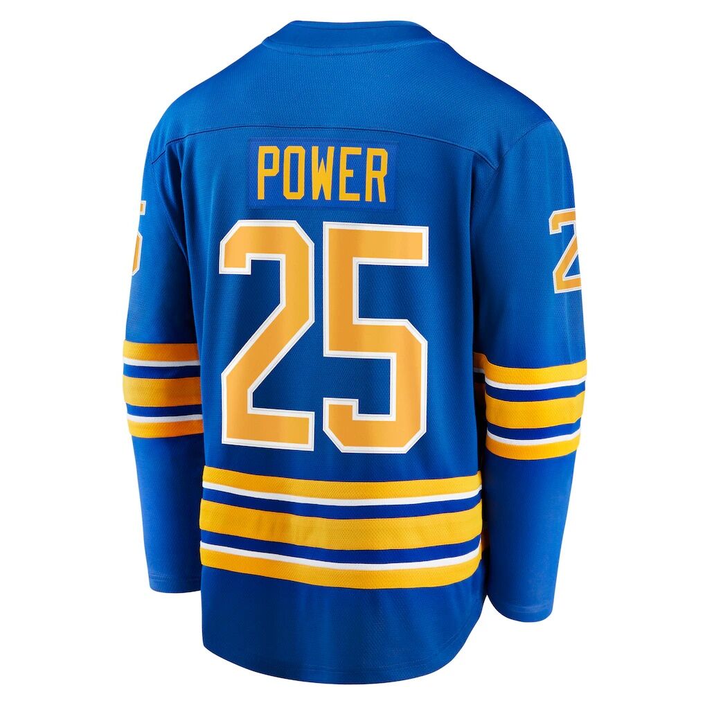 Owen Power Buffalo Sabres Fanatics Home Breakaway Player Jersey – Royal