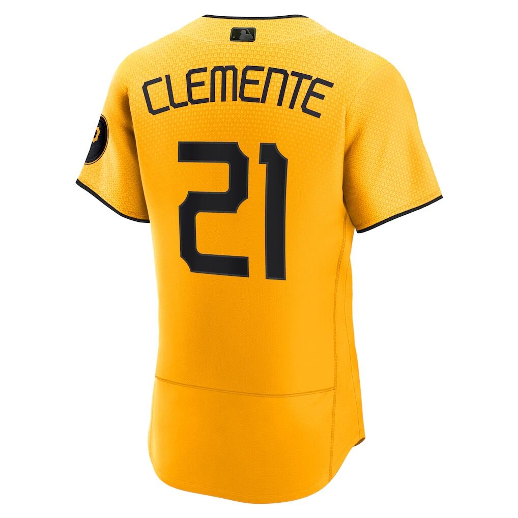 Roberto Clemente Pittsburgh Pirates Nike City Connect Authentic Player Jersey